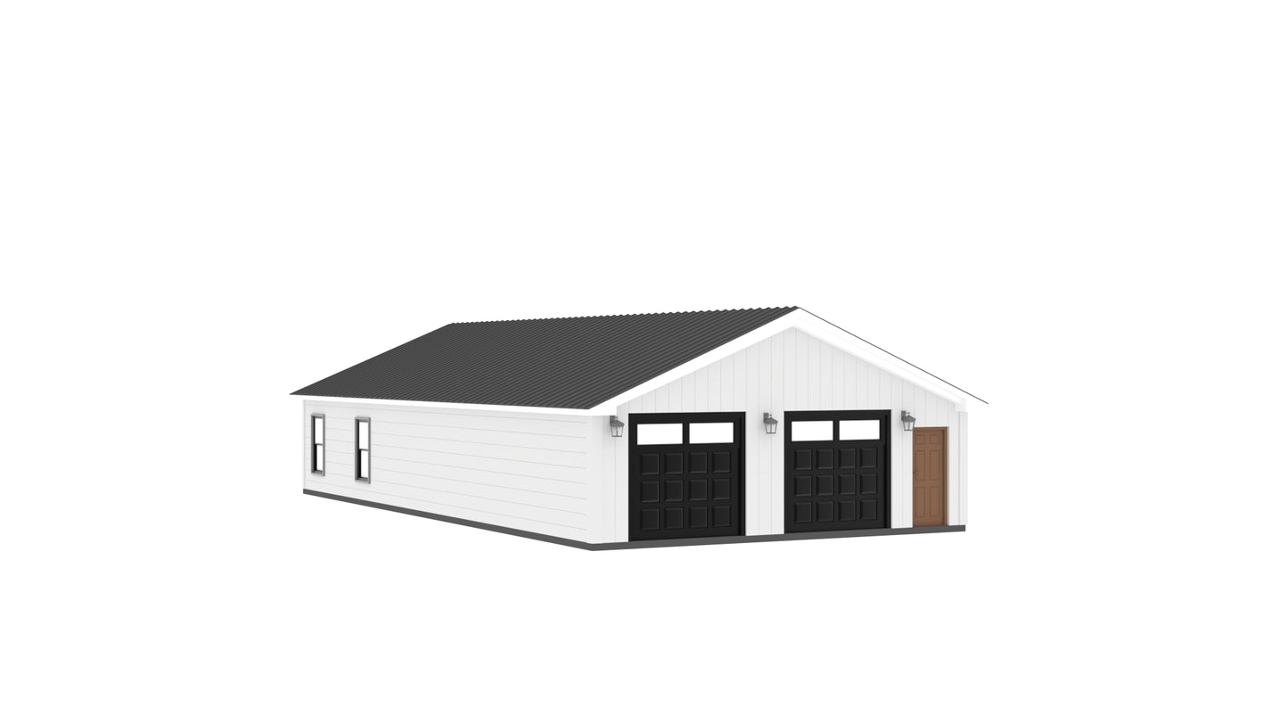 PL-60202 Catalina Barndominium House Plan