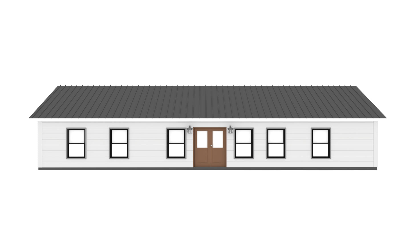 PL-60202 Catalina Barndominium House Plan