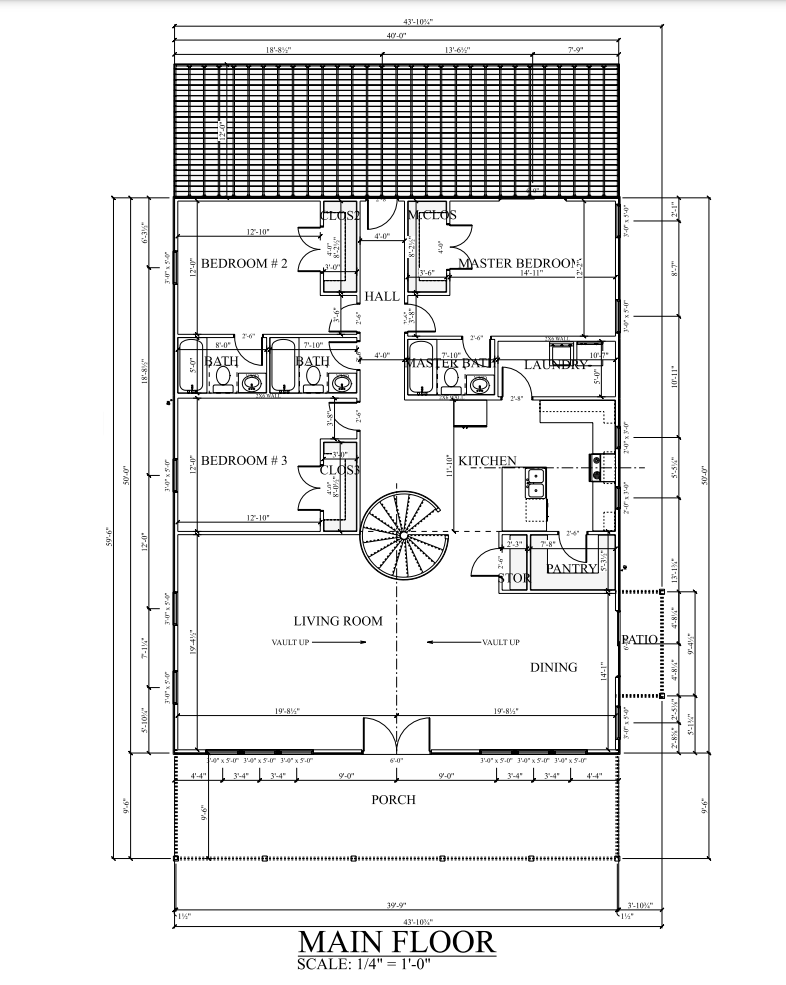 PL-60401 Robin Barndominium House Plan