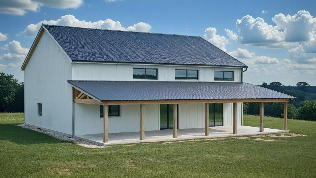 PL-60402 Amber Barndominium House Plan