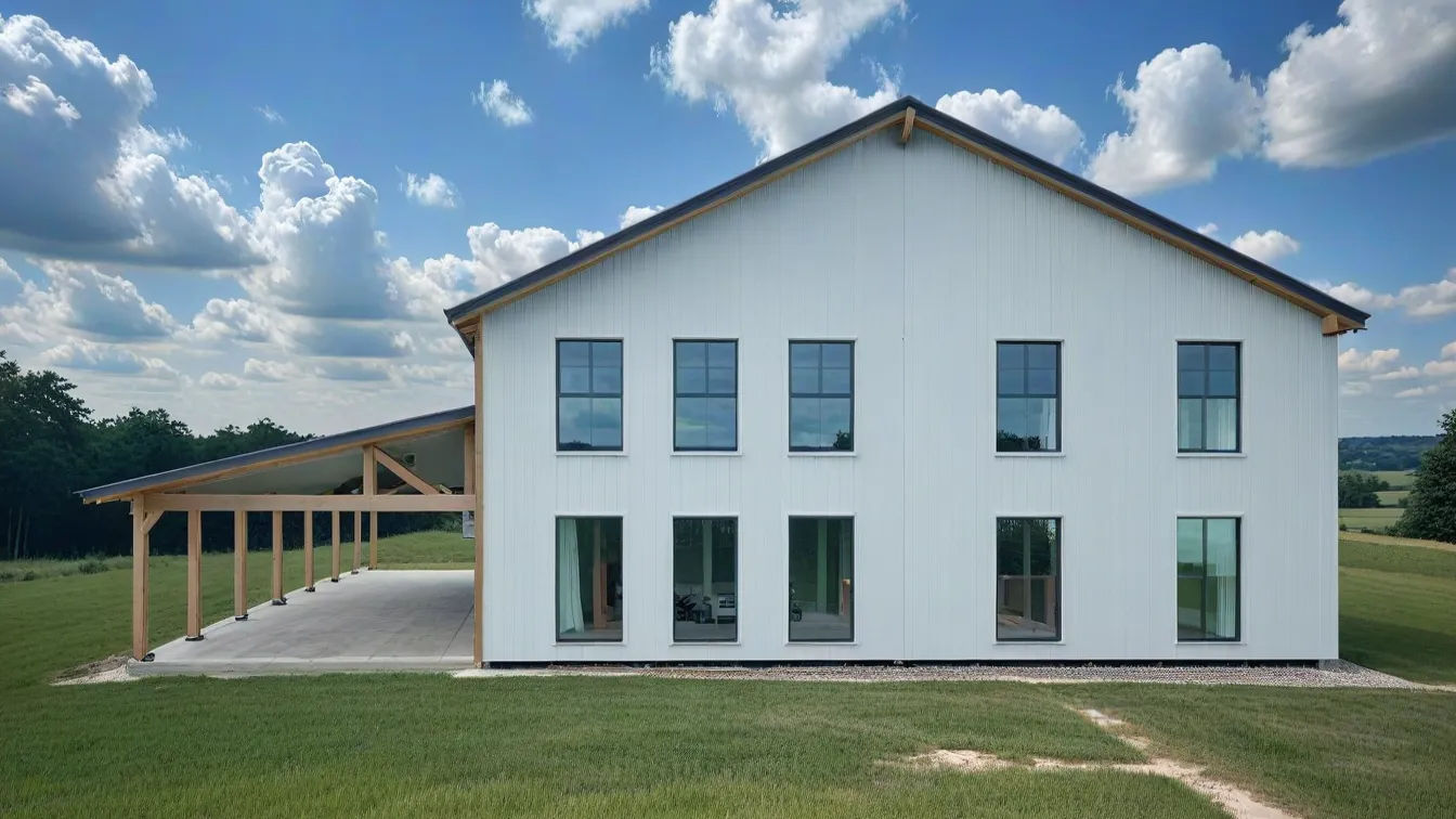 PL-60402 Amber Barndominium House Plan