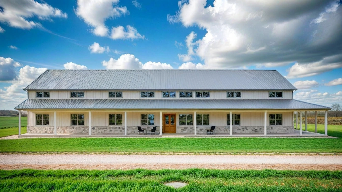 PL-60707-K Kessler Barndominium House Plan