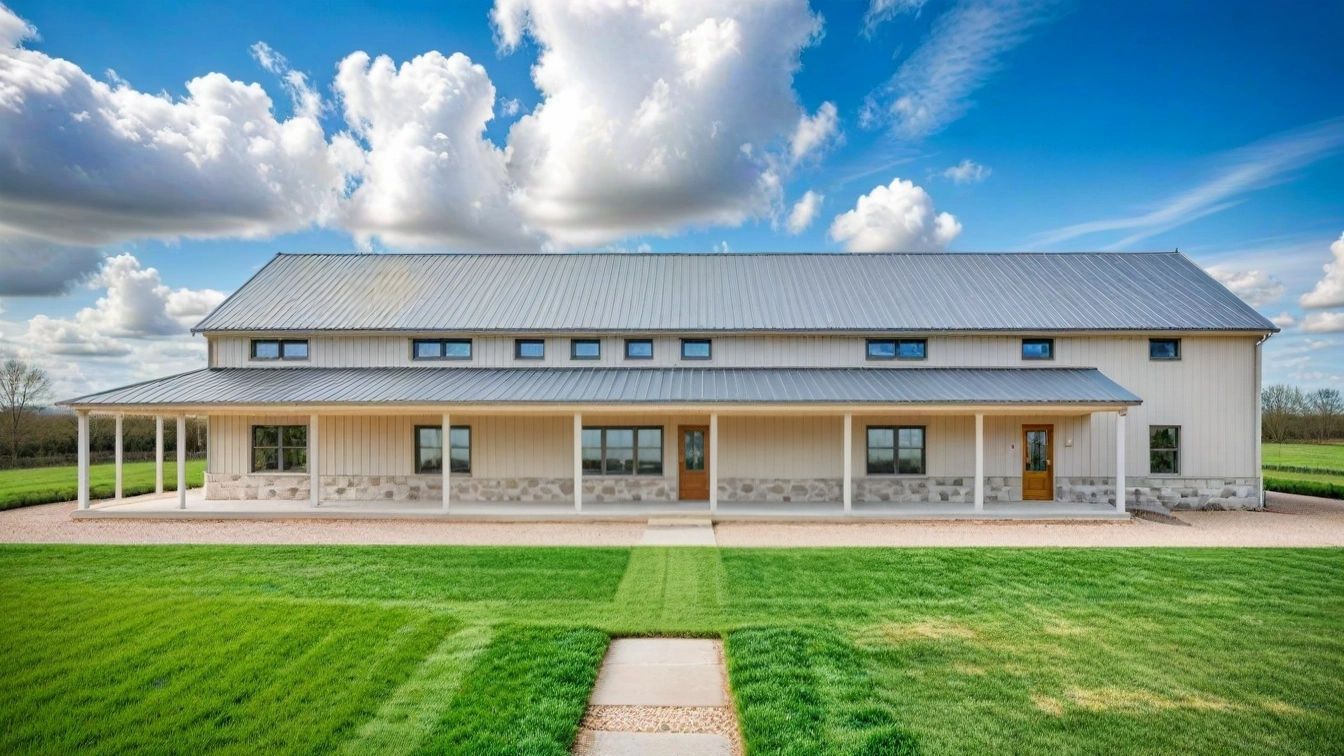 PL-60707-K Kessler Barndominium House Plan