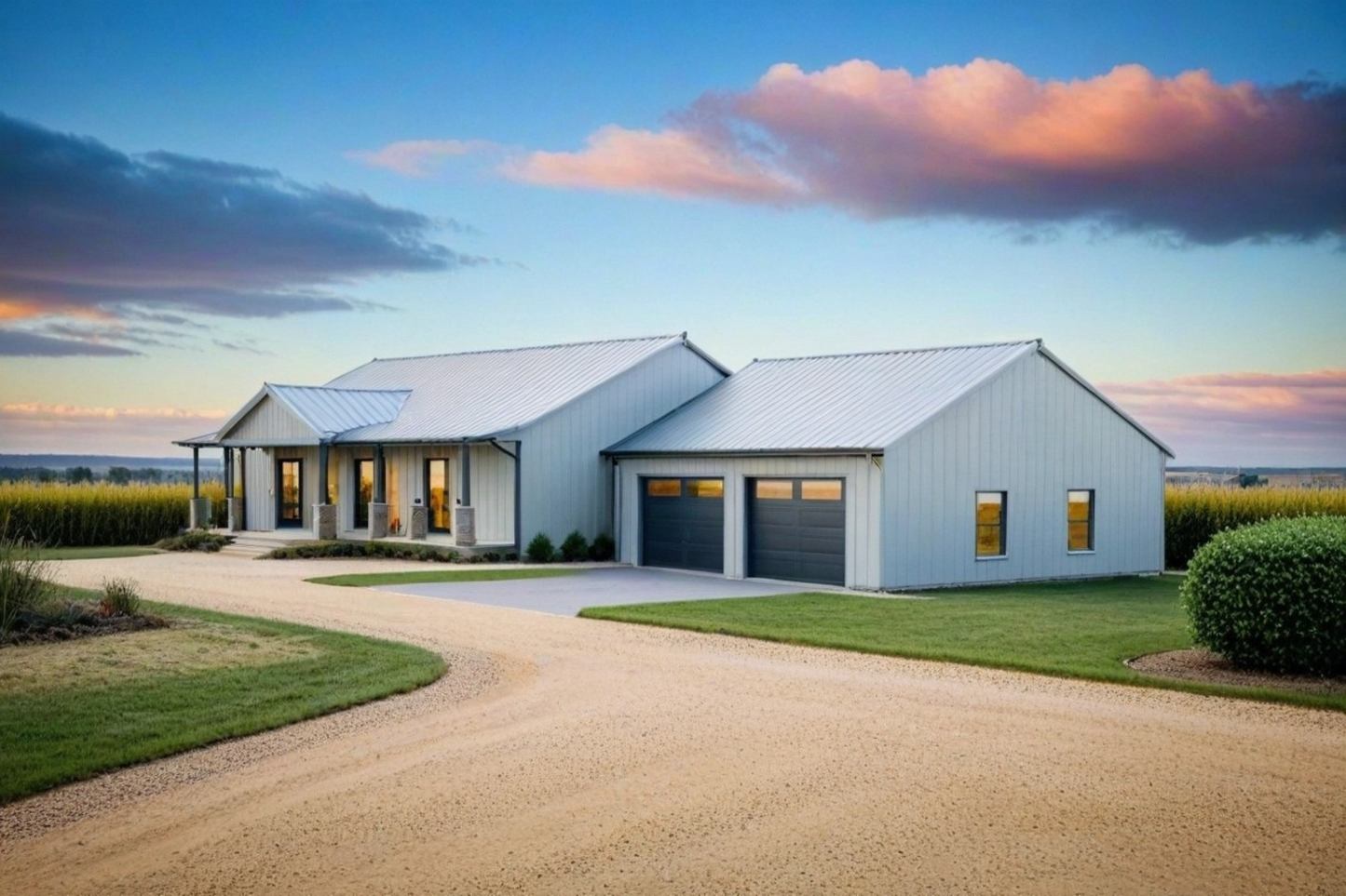 PL-60904 Paxton Barndominium House Plan