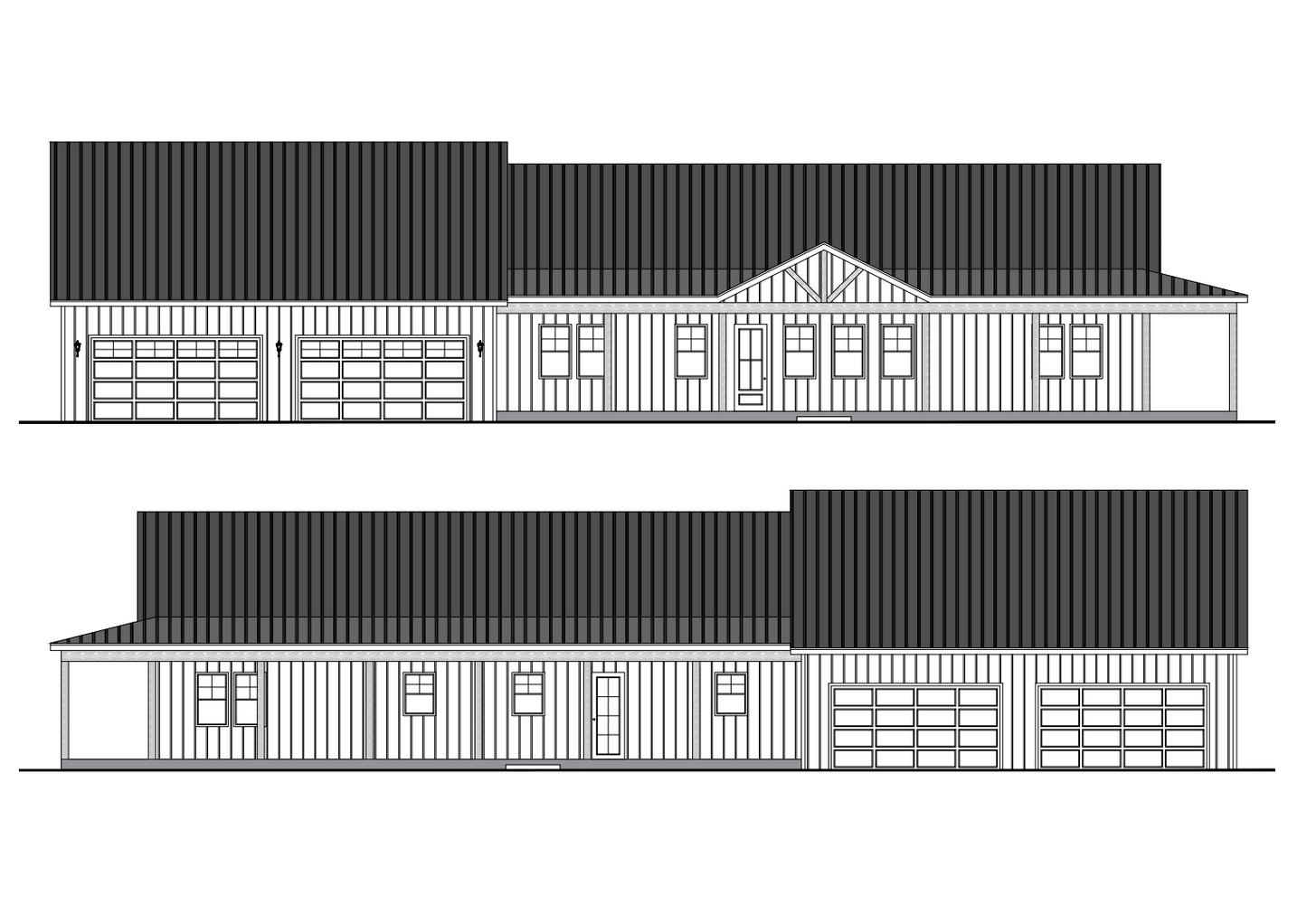 PL-61303 Brookvale Barndominium House Plan