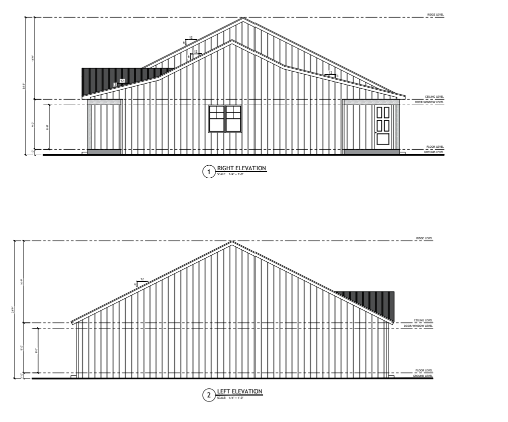 PL-61313 Pinewood Barndominium House Plan