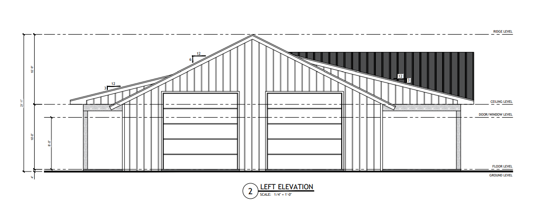 PL-61901 Athena Barndominium House Plan