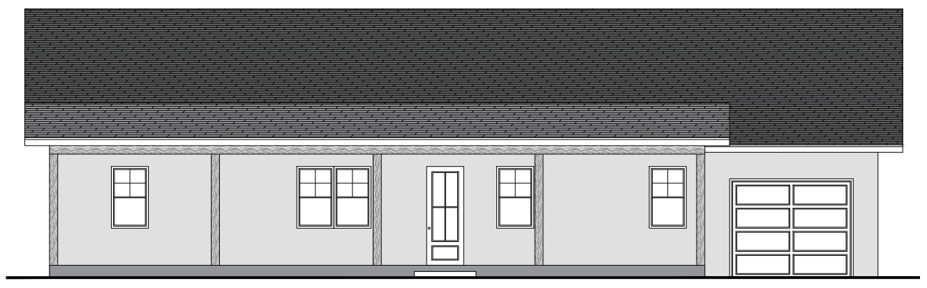 PL-62001-G Barndominium House Plan