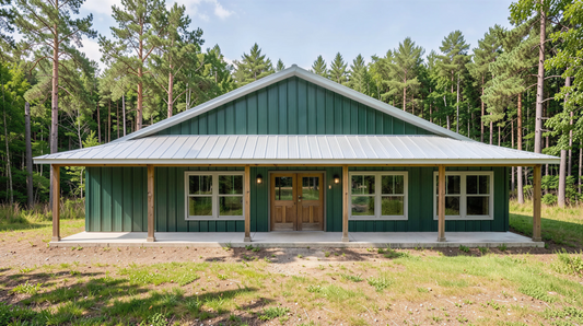 PL-62205 Whiting Barndominium House Plan