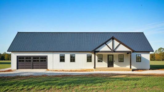 PL-62313-C Christopher Barndominium House Plan