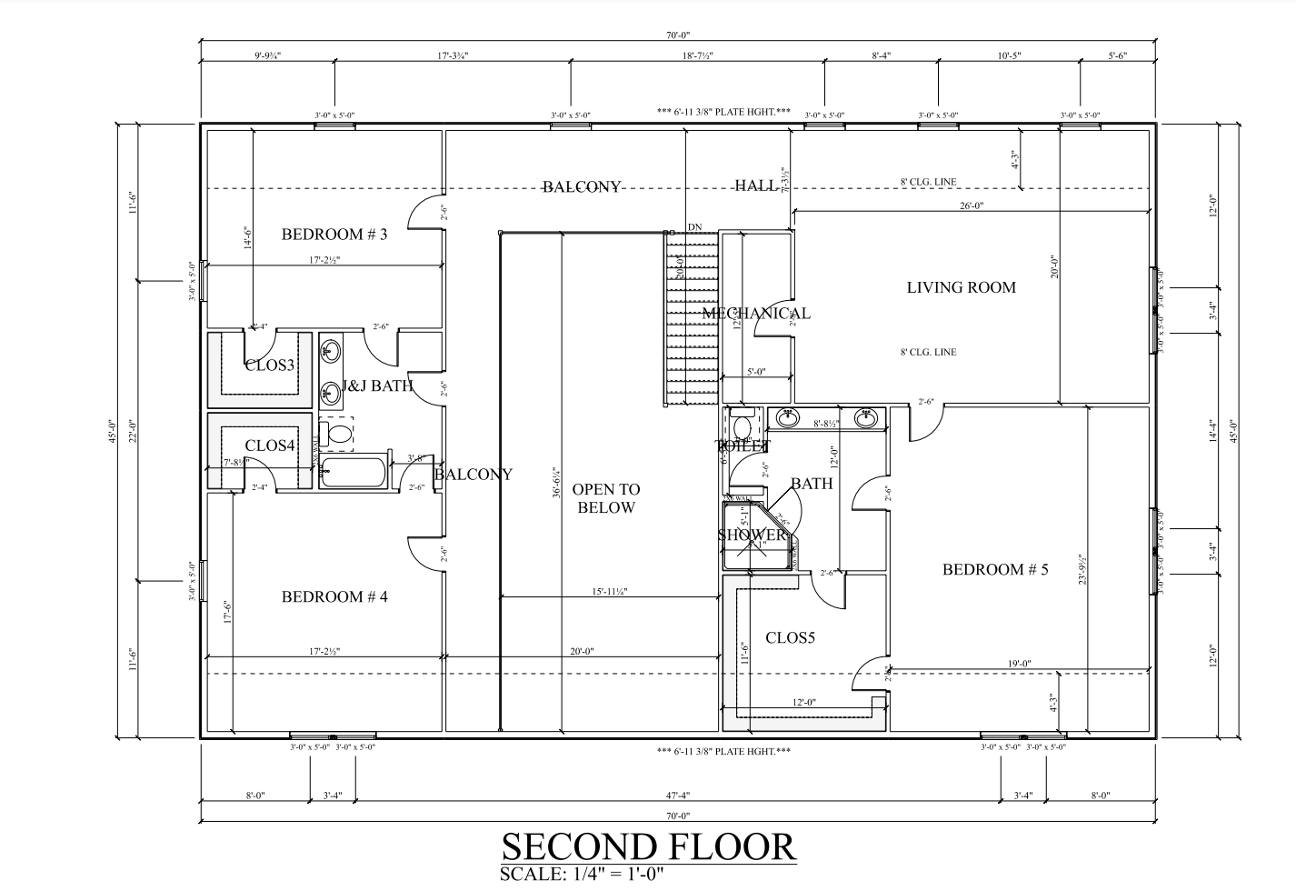 PL-62511 Morgan Barndominium House Plan