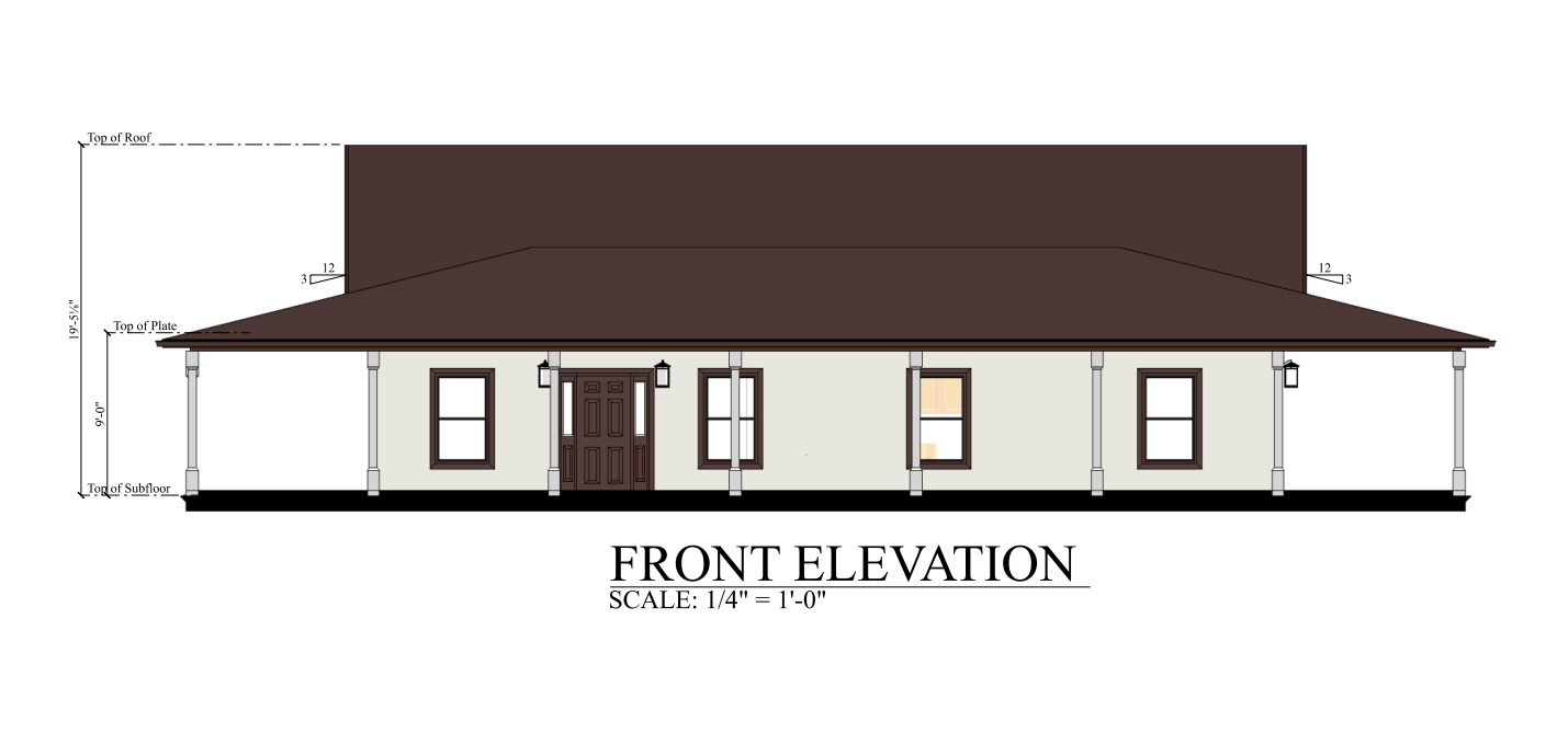 PL-62512 Alexander Barndominium House Plan