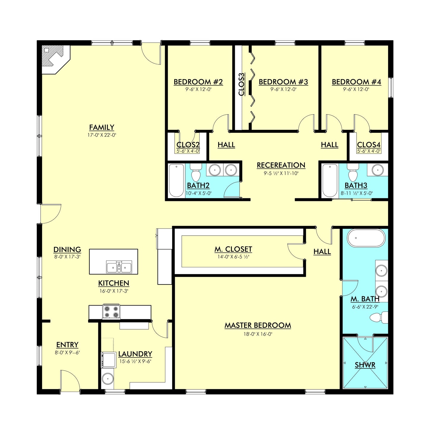 PL-62514 Constantine Barndominium House Plan
