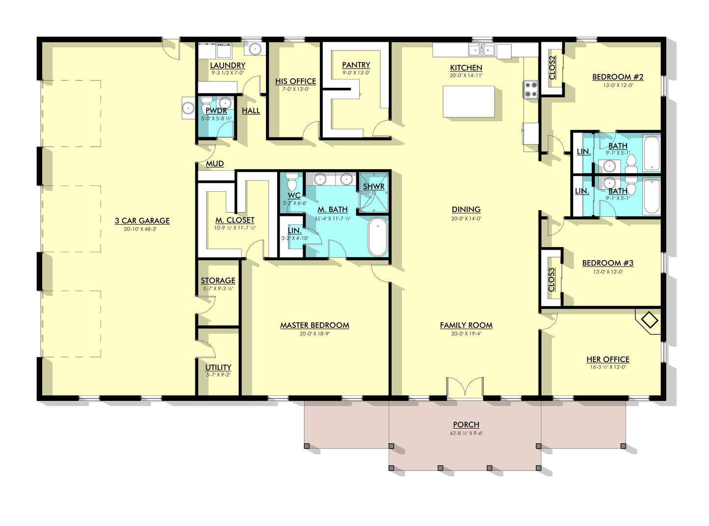 PL-62515 Isabel Barndominium House Plan
