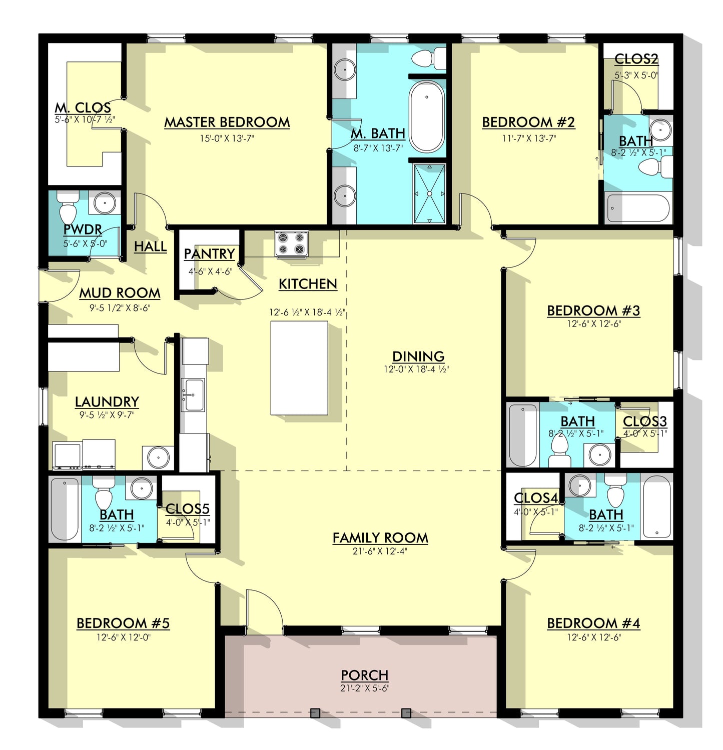 PL-62520 Amelia Barndominium House Plan
