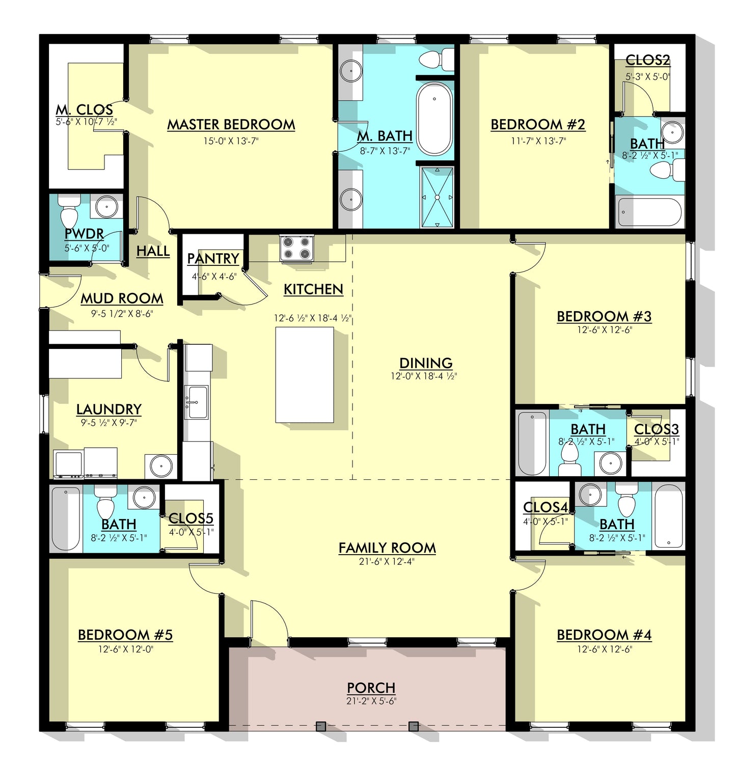 PL-62520 Amelia Barndominium House Plan
