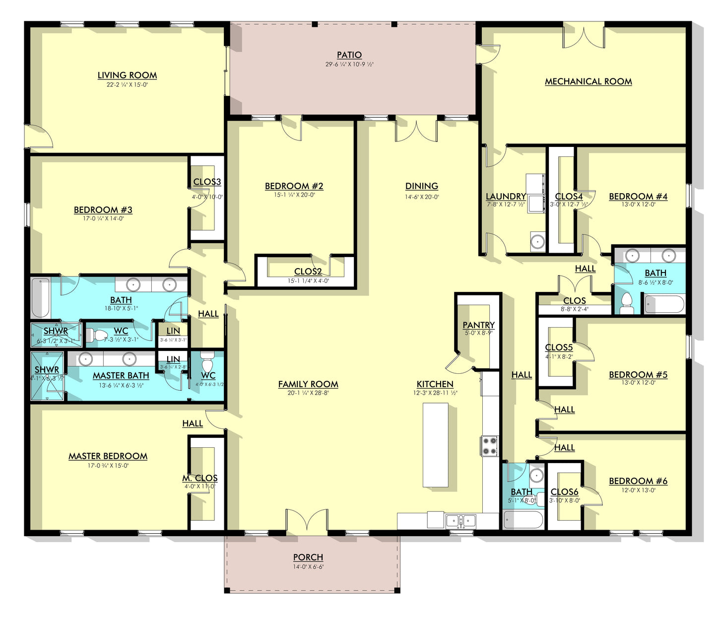 PL-62521 Neptune Barndominium House Plan