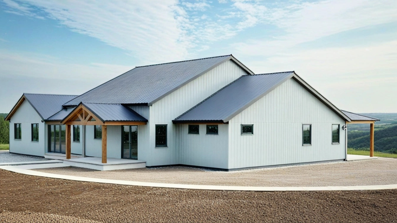 PL-62650 Oakdale Barndominium House Plan