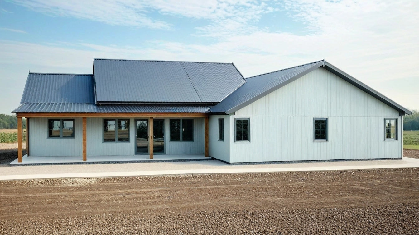 PL-62650 Oakdale Barndominium House Plan