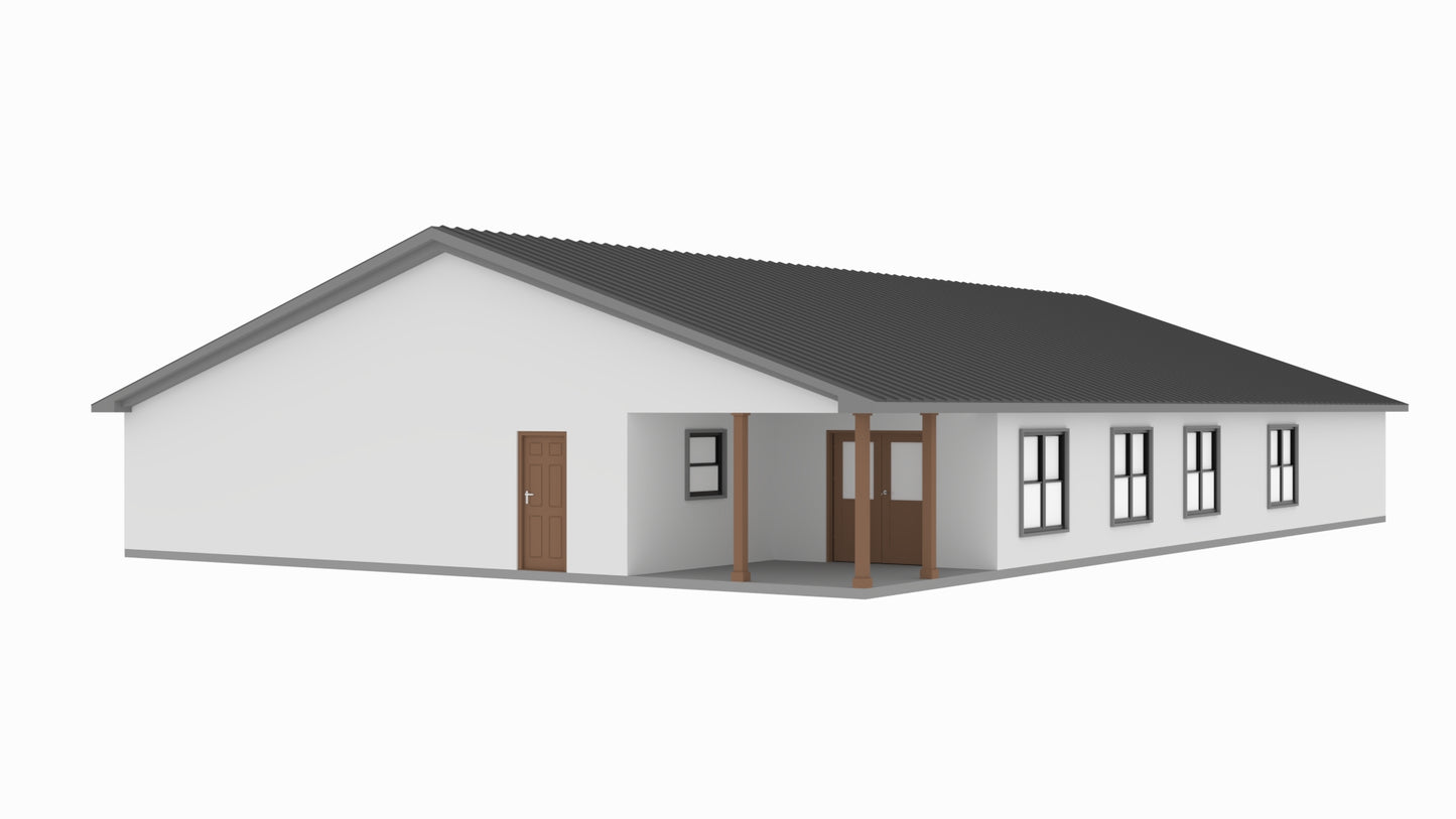 PL-62740 Halligan Barndominium House Plan