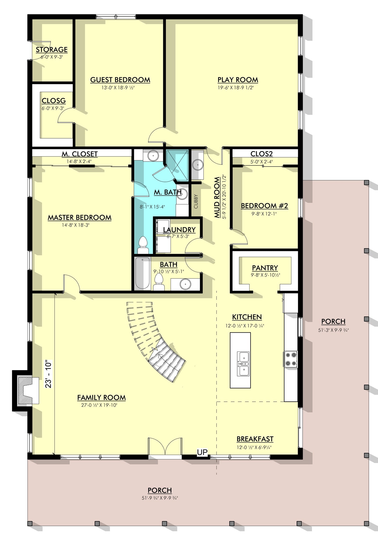 PL-62748 Ainsley Barndominium House Plan