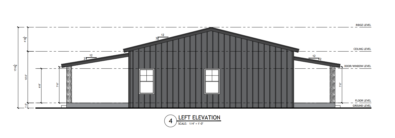 PL-62762 Jasper Barndominium House Plan