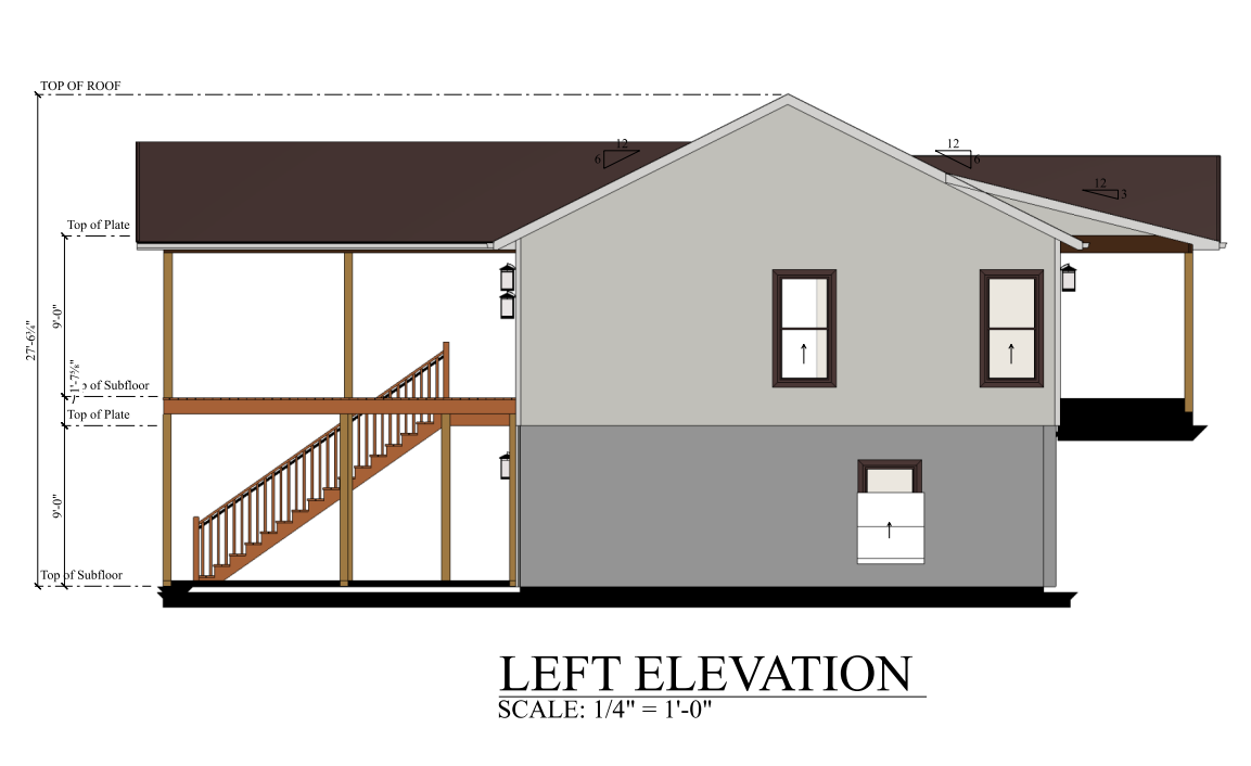PL-62777 Crystal Barndominium House Plan
