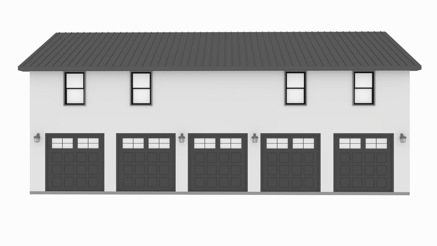 PL-62832 Brantley Barndominium House Plan