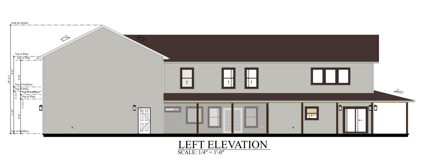 PL-62832 Brantley Barndominium House Plan