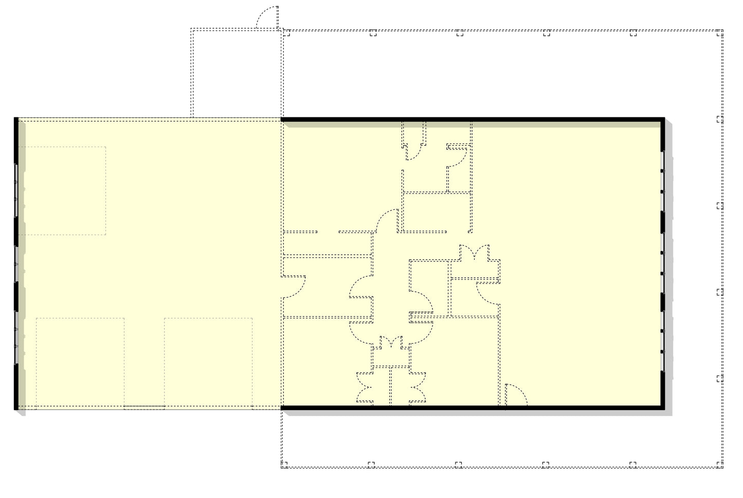 PL-62836 Stanley Barndominium House Plan