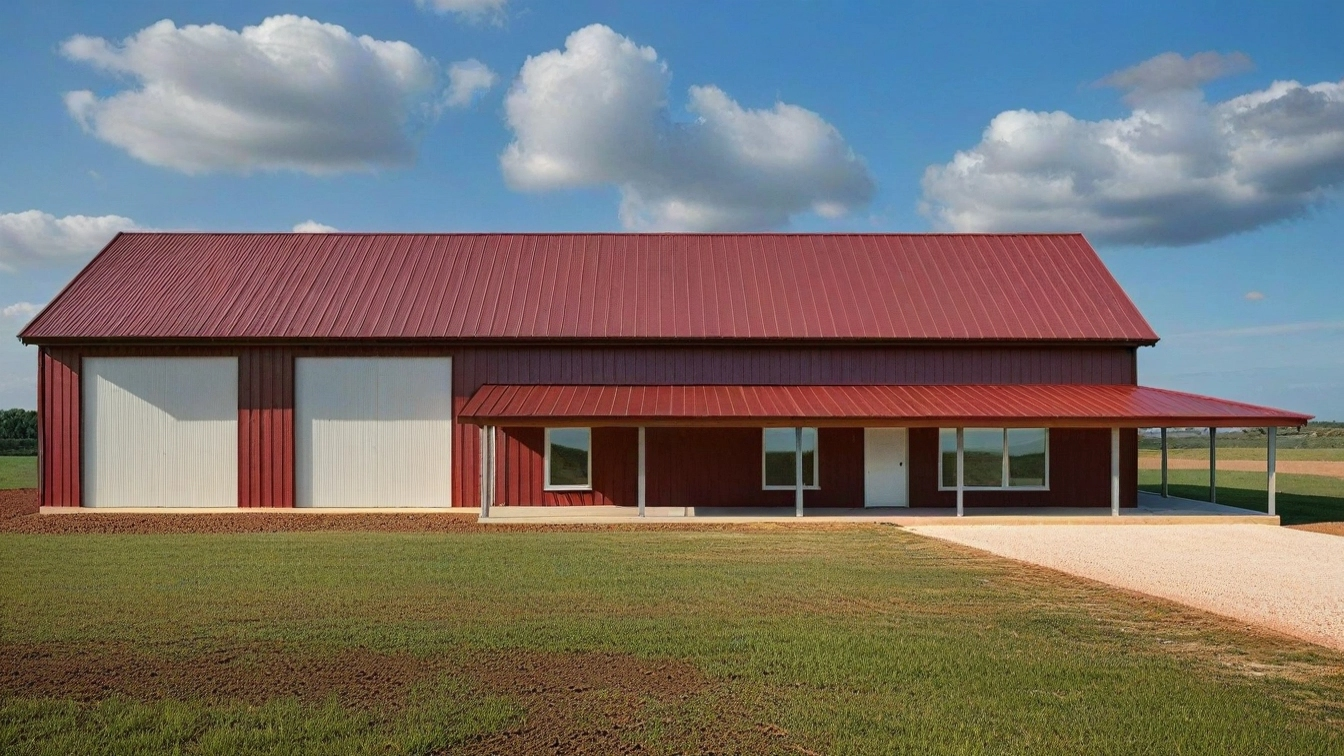 PL-62836 Stanley Barndominium House Plan