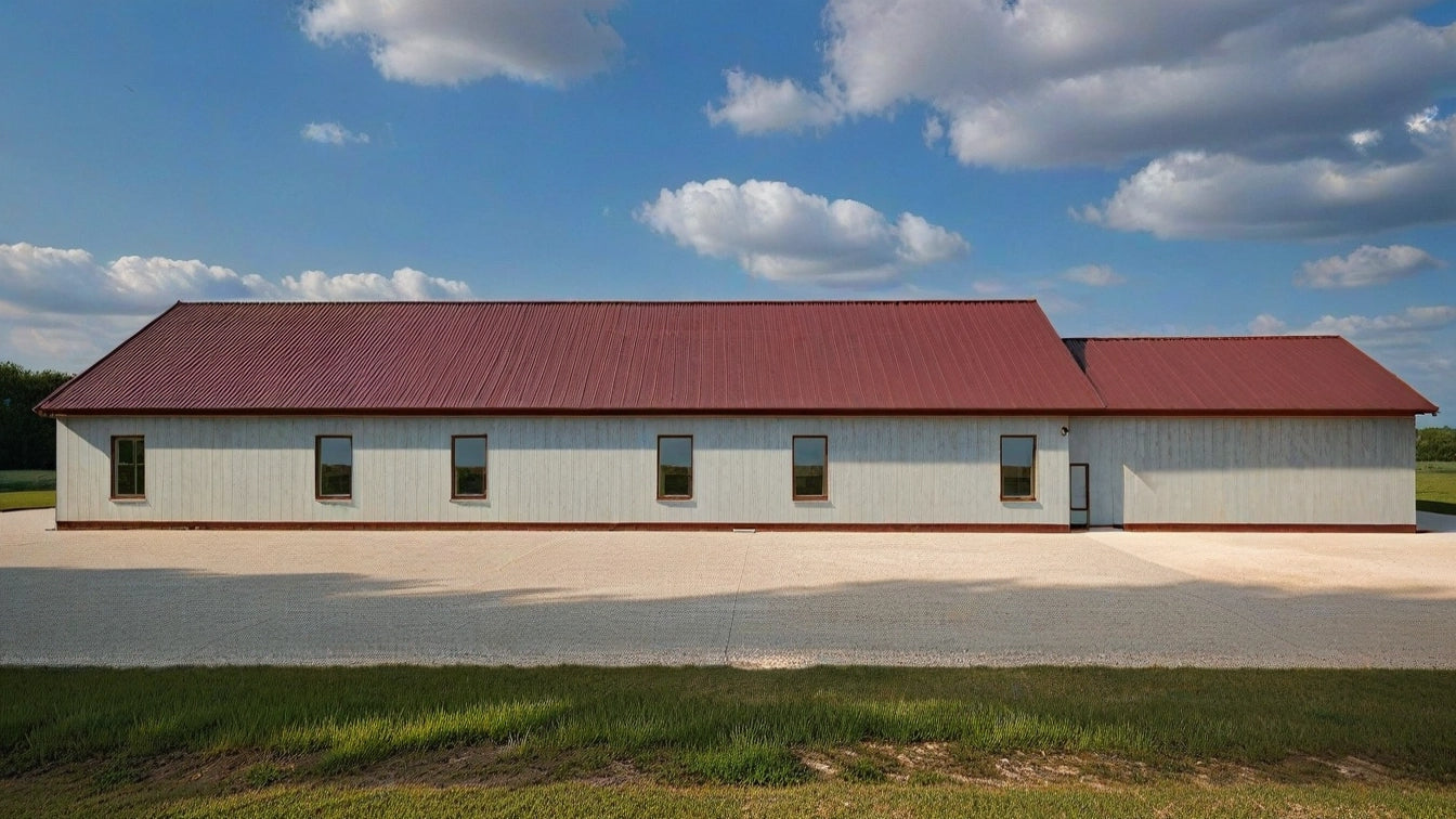 PL-62837 Hawk Barndominium House Plan