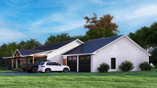 PL-63001 Shayna Barndominium House Plan