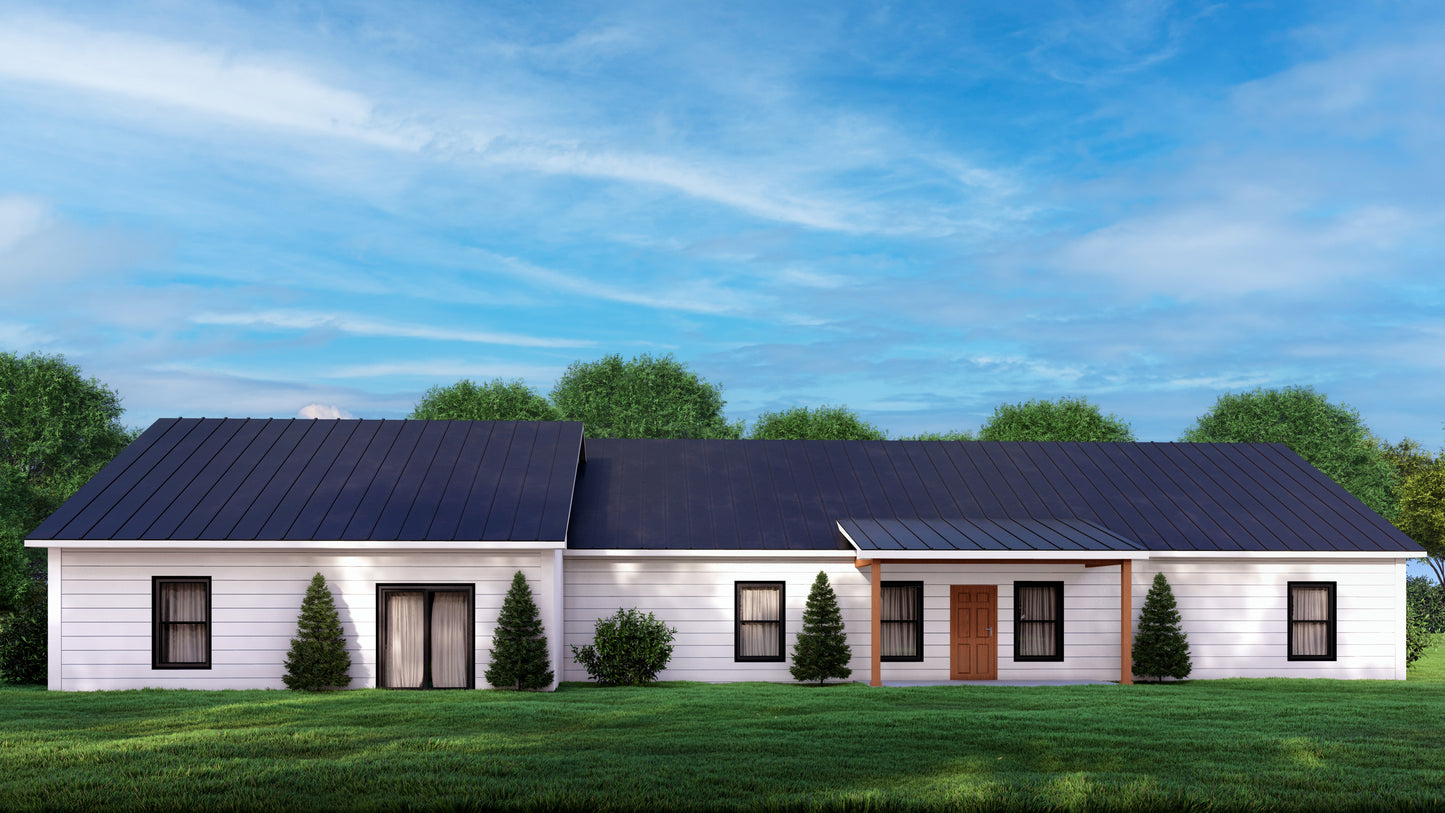 PL-63001 Shayna Barndominium House Plan