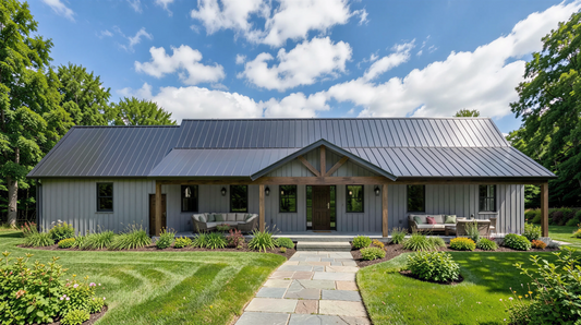 PL-64001-T Tanner Barndominium House Plan