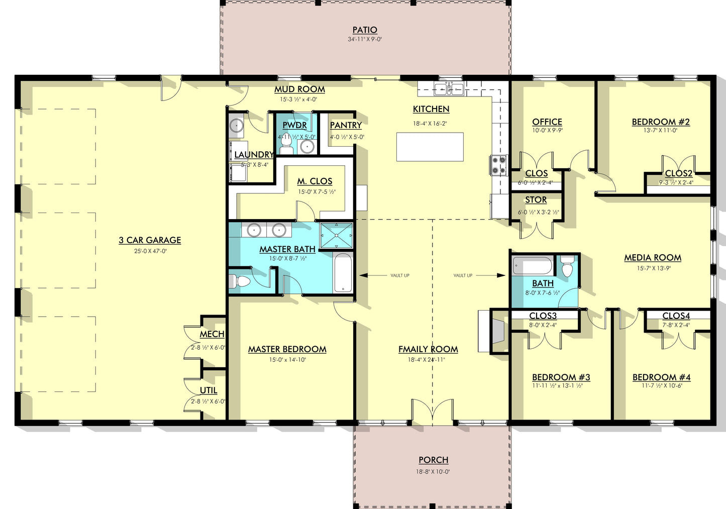 PL-64001 Skipper Barndominium House Plan