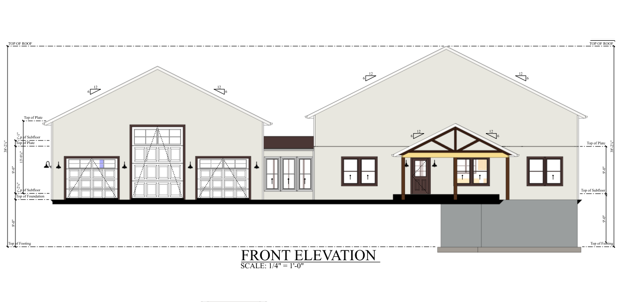 PL-64002 Gillian Barndominium House Plan
