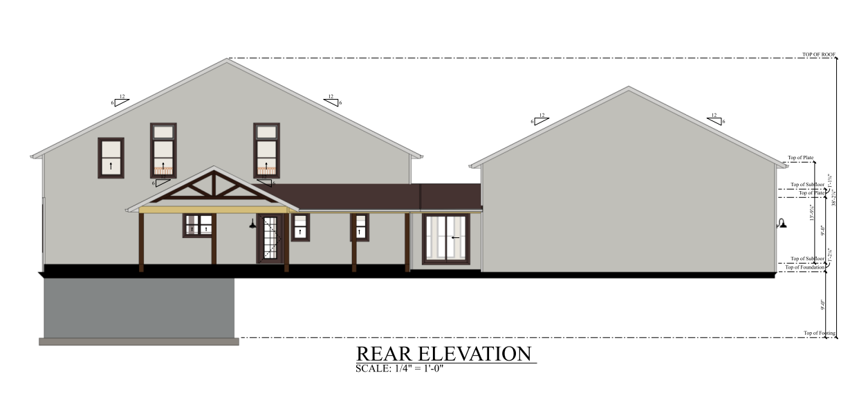 PL-64002 Gillian Barndominium House Plan
