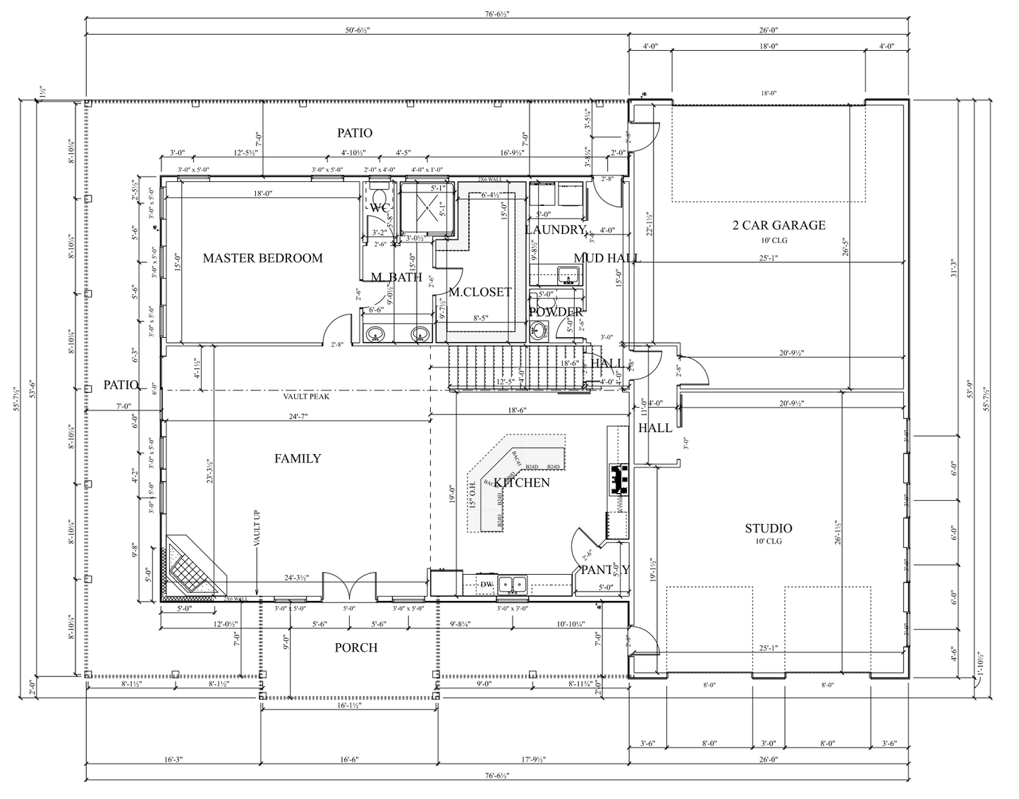 PL-64003 Vivian Barndominium House Plan
