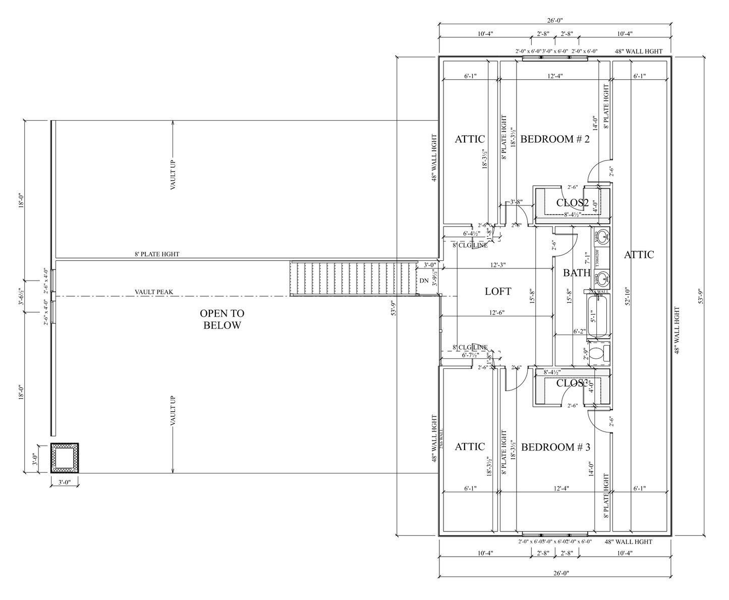 PL-64003 Vivian Barndominium House Plan