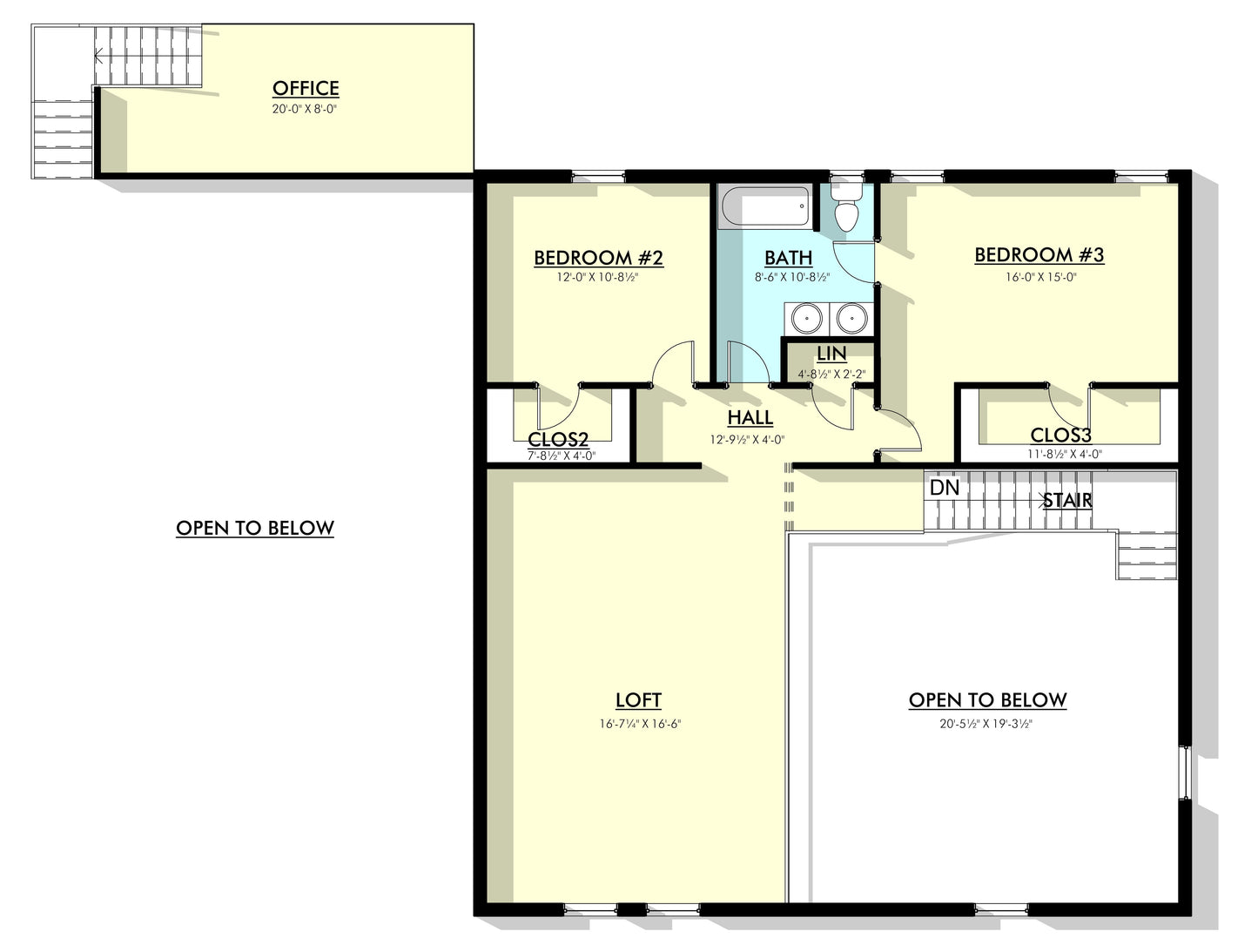 PL-64005 Zenith Barndominium House Plan