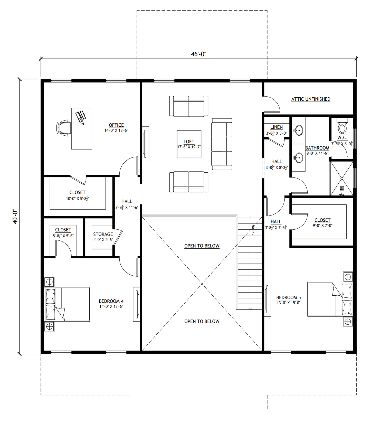 PL-64006 Sagewood Barndominium House Plan
