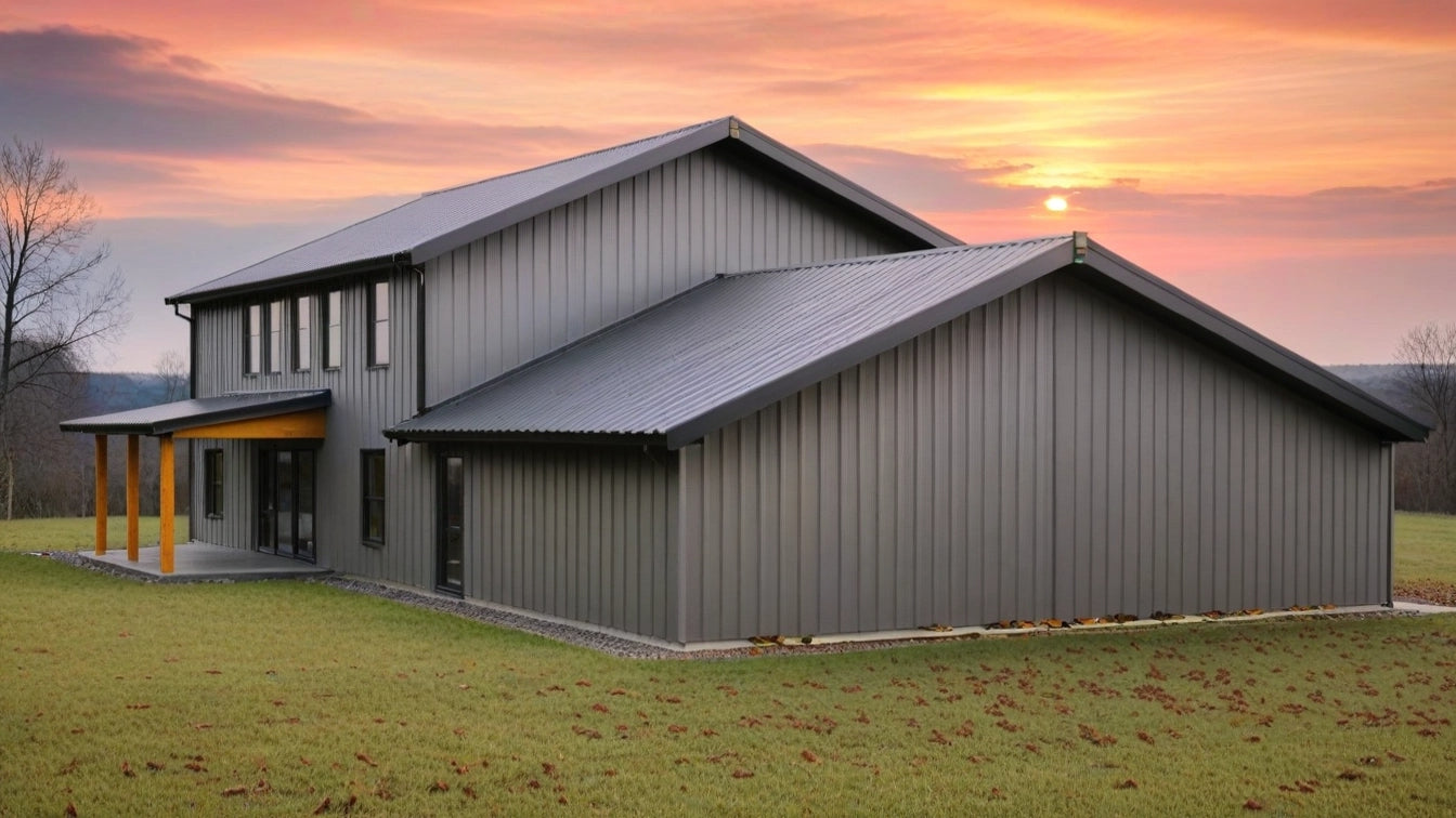 PL-64006 Sagewood Barndominium House Plan
