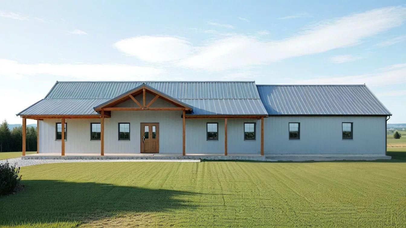 PL-64007-J Jodi Barndominium House Plan