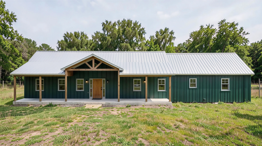 PL-64007-J Jodi Barndominium House Plan