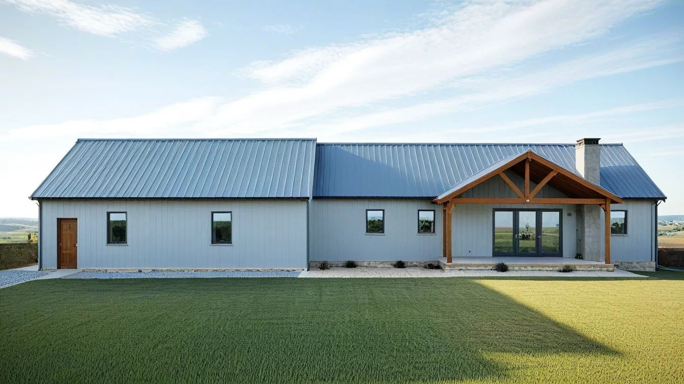 PL-64007-J Jodi Barndominium House Plan