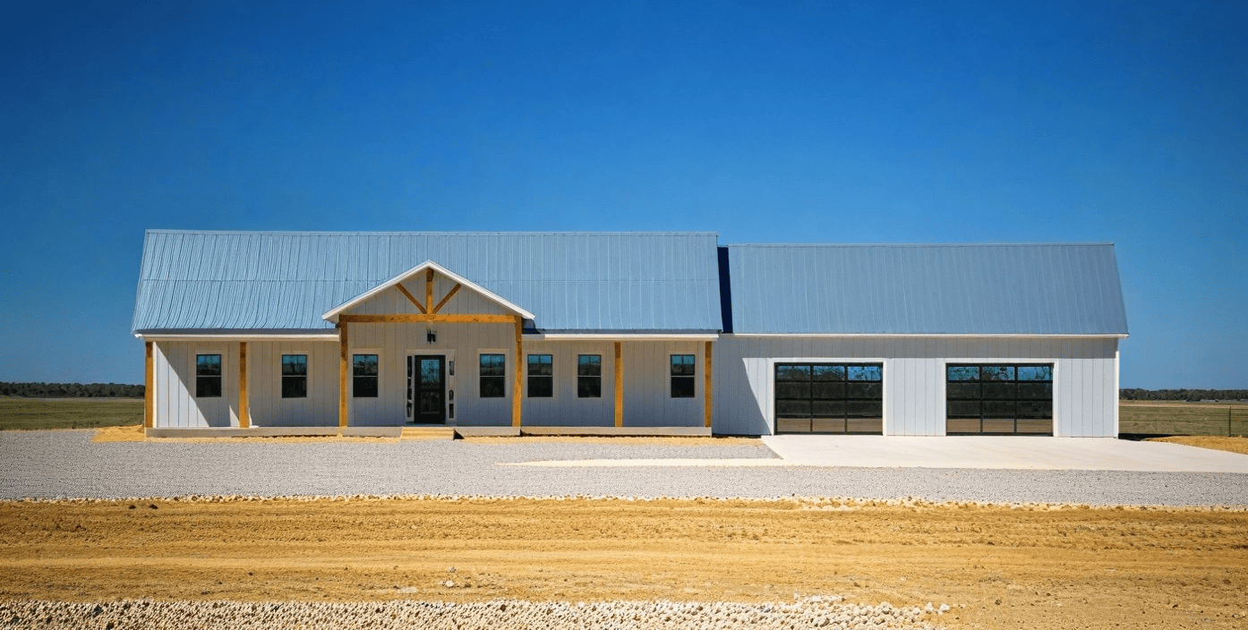 PL-64007 Brooke Barndominium House Plan