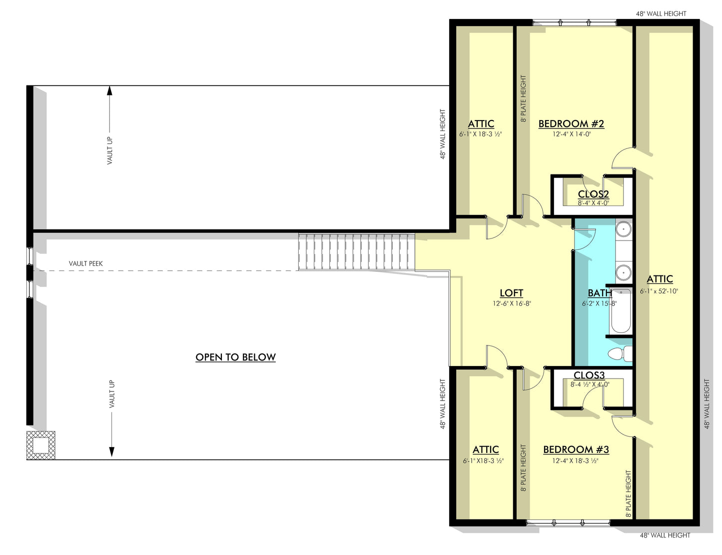 PL-64009 Stuart Barndominium House Plan