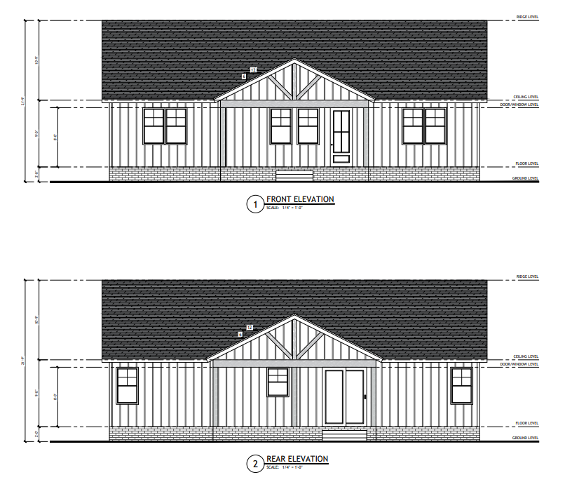 PL-64013 Gibbons Barndominium House Plan