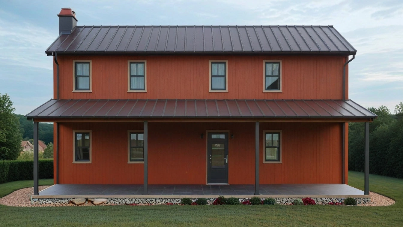 PL-64014 Cedar Barndominium House Plan